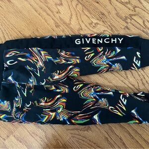 Givenchy Kids Black Multicolor Joggers